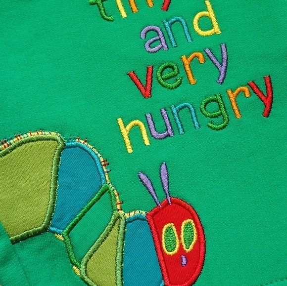 The Very Hungry Caterpillar T-Shirt Shorts Outfit Strawberry Patch Outfit - Picture 5 of 10